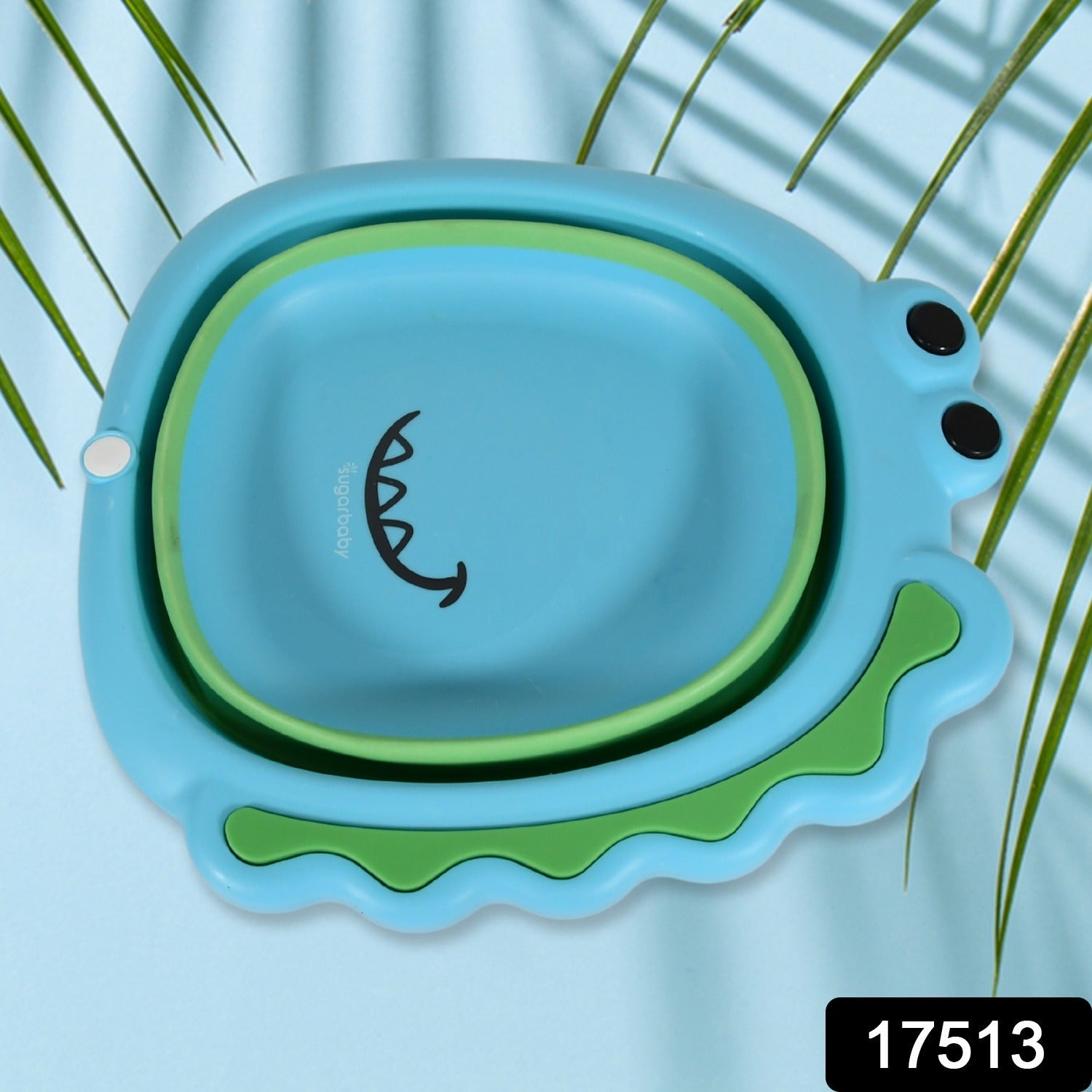 17513 Frog Shape Wash Basin, Space Saving Multi Function Foldable Baby Wash basin Easy Clean Lightweight Thicken for Washing Face for Home (33×31Cm / 1 pc) 17513 Frog Shape Wash Basin, Space Saving Multi Function Foldable Baby Wash basin Easy Clean Lightweight Thicken for Washing Face for Home (33×31Cm / 1 pc)